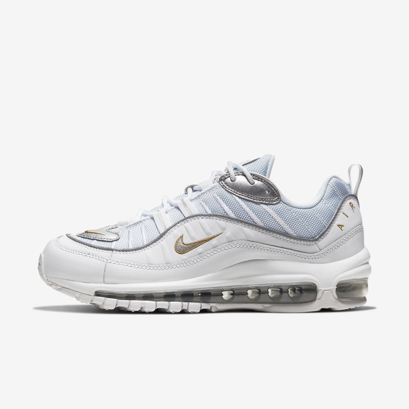 Nike Air Max 98 Sneakers Dame Hvide | XT9045-248