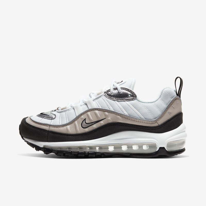 Nike Air Max 98 Sneakers Dame Hvide | ZT0386-548