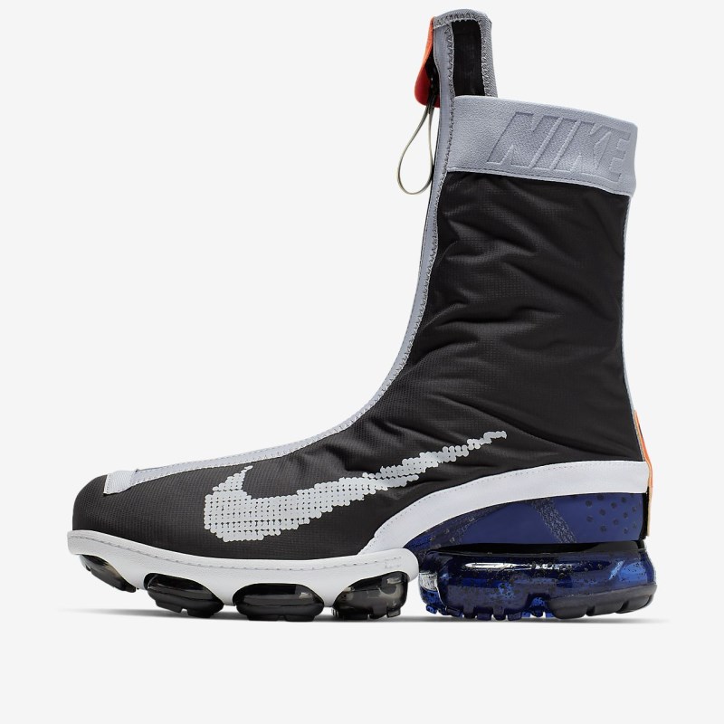 Nike Air VaporMax FlyKnit Gaiter ISPA Sneakers Dame Sort | VB8809-042
