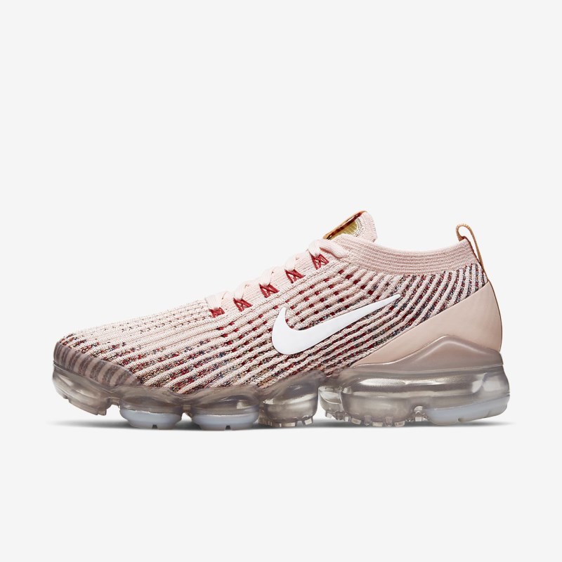 Nike Air VaporMax Flyknit 3 Sneakers Dame LysePink | FR6932-309