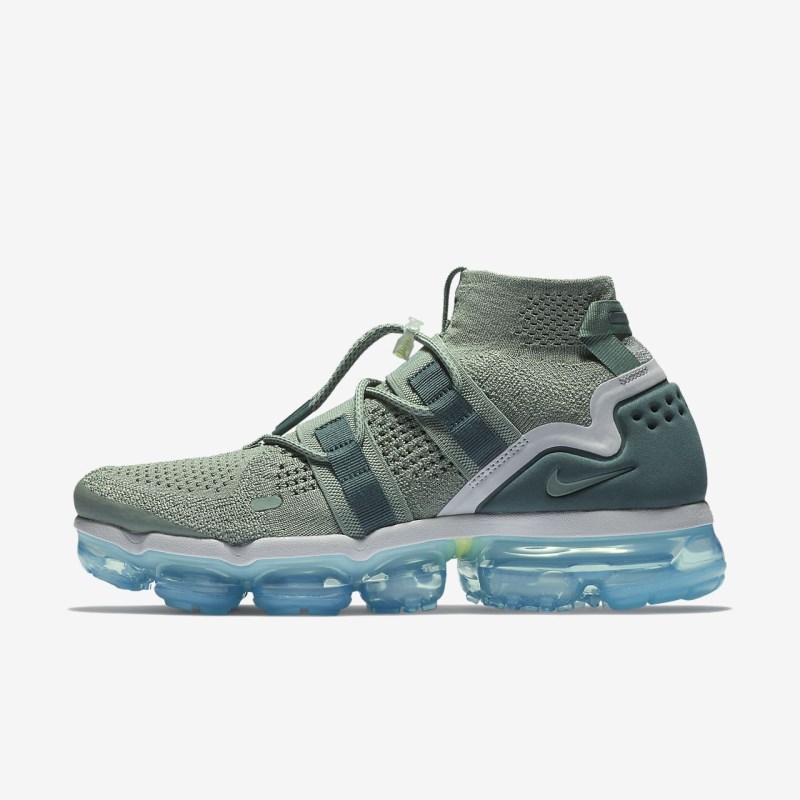 Nike Air VaporMax Flyknit Utility Sneakers Herre Grøn | JW1403-344