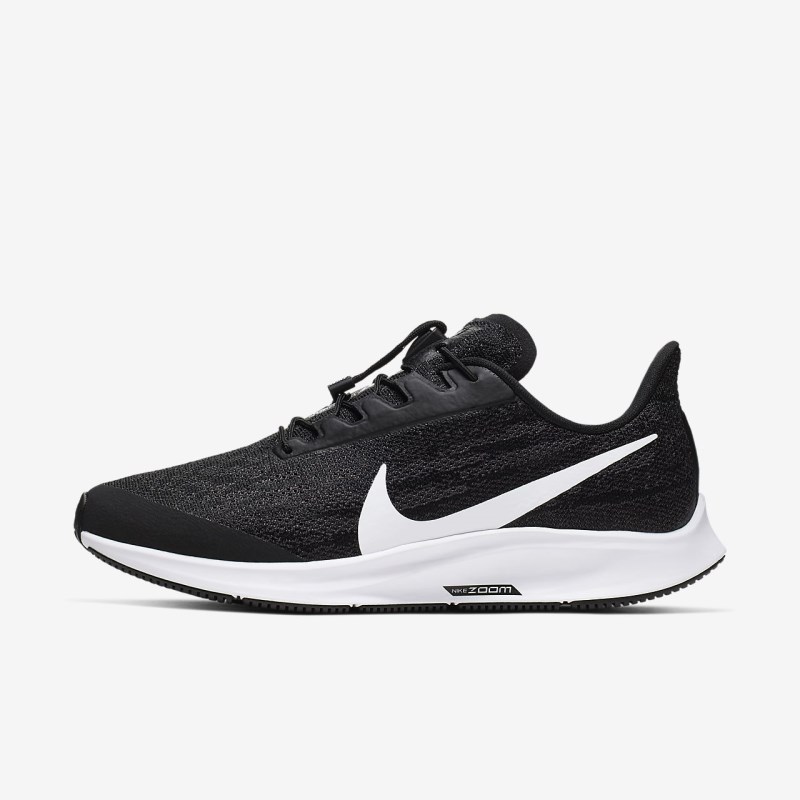 Nike Air Zoom Pegasus 36 FlyEase Løbesko Dame Sort | UI1609-280