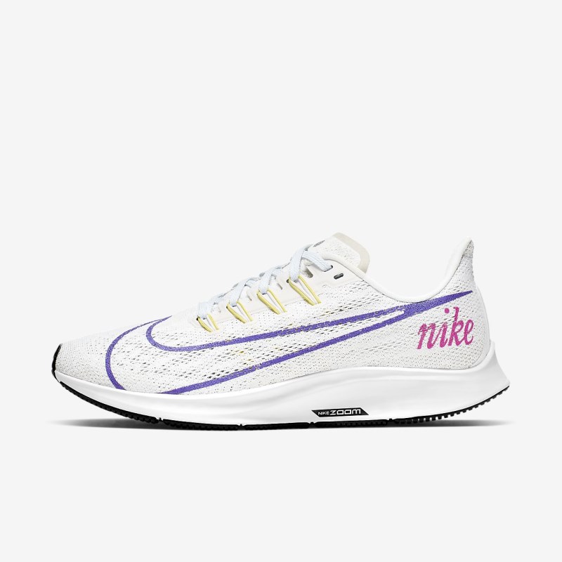 Nike Air Zoom Pegasus 36 Løbesko Dame Hvide | QZ0442-460