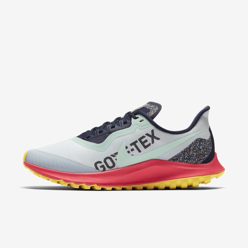 Nike Air Zoom Pegasus 36 Trail GORE-TEX Vandresko Dame LyseBlå | AG5118-073