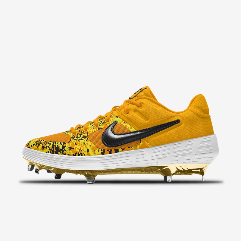 Nike Alpha Huarache Elite 2 Lav MCS Baseball Sko Dame Gul | LP2989-046