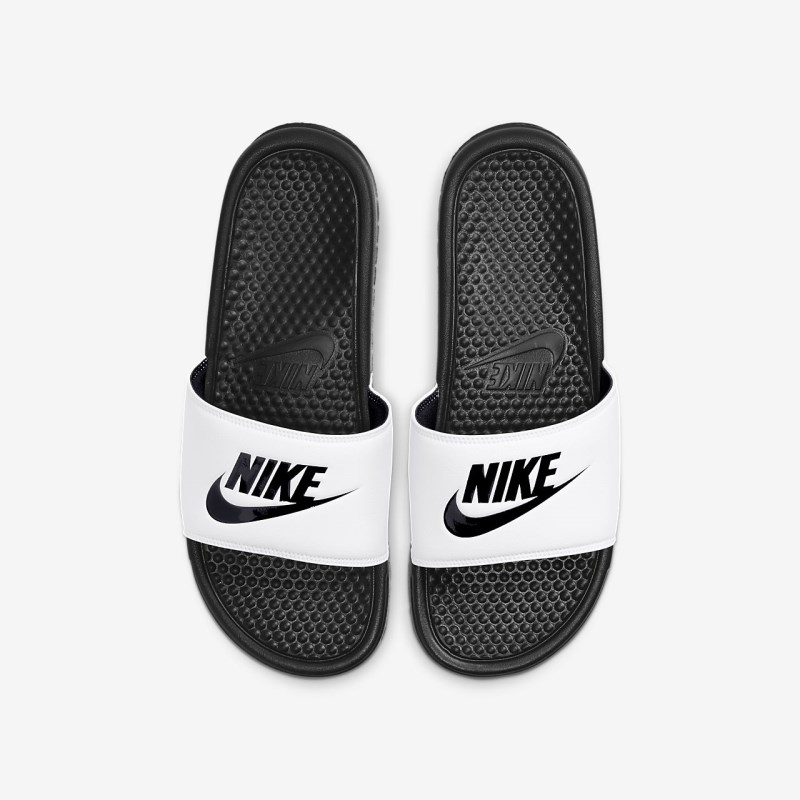 Nike Benassi Badesandaler Herre Hvide | DE0186-143