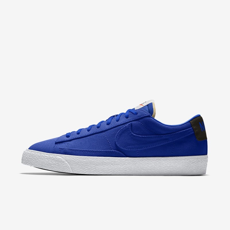 Nike Blazer Lav Sneakers Herre Blå | YM7012-948