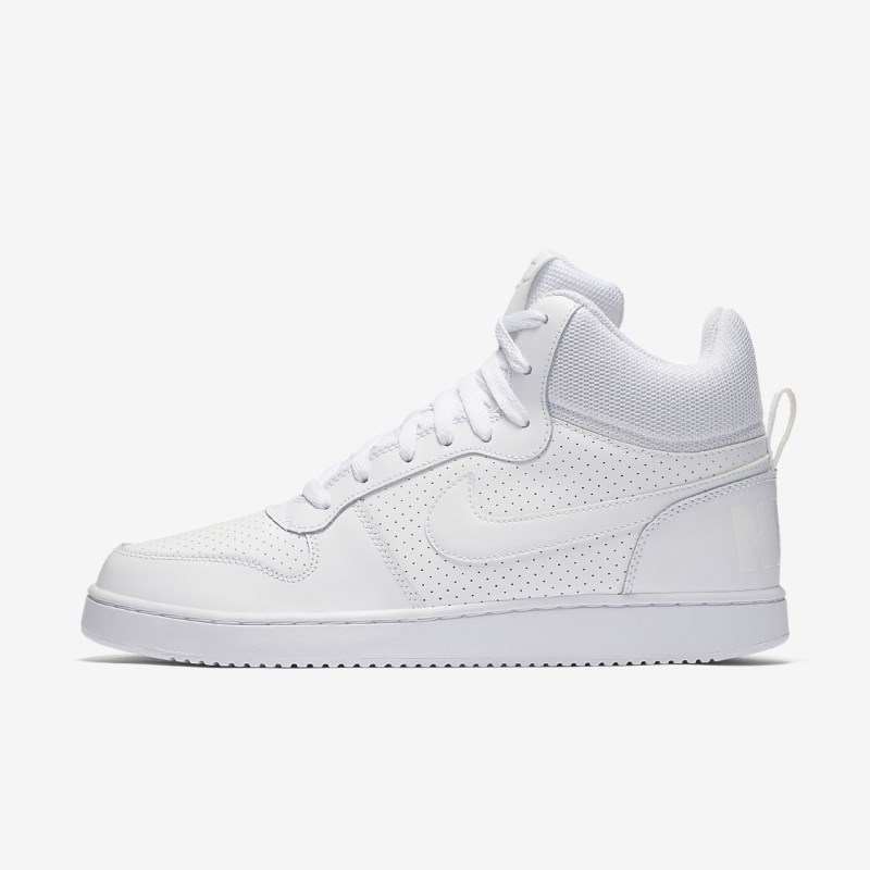 Nike Court Borough Mid Sneakers Herre Hvide | CA1081-368