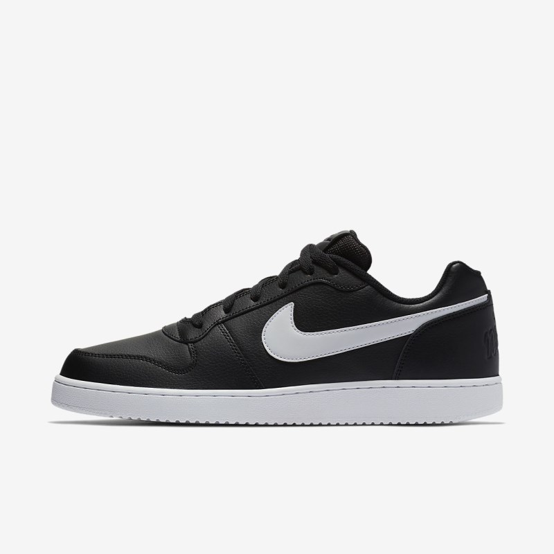 Nike Ebernon Lav Sneakers Herre Sort | OJ1224-360
