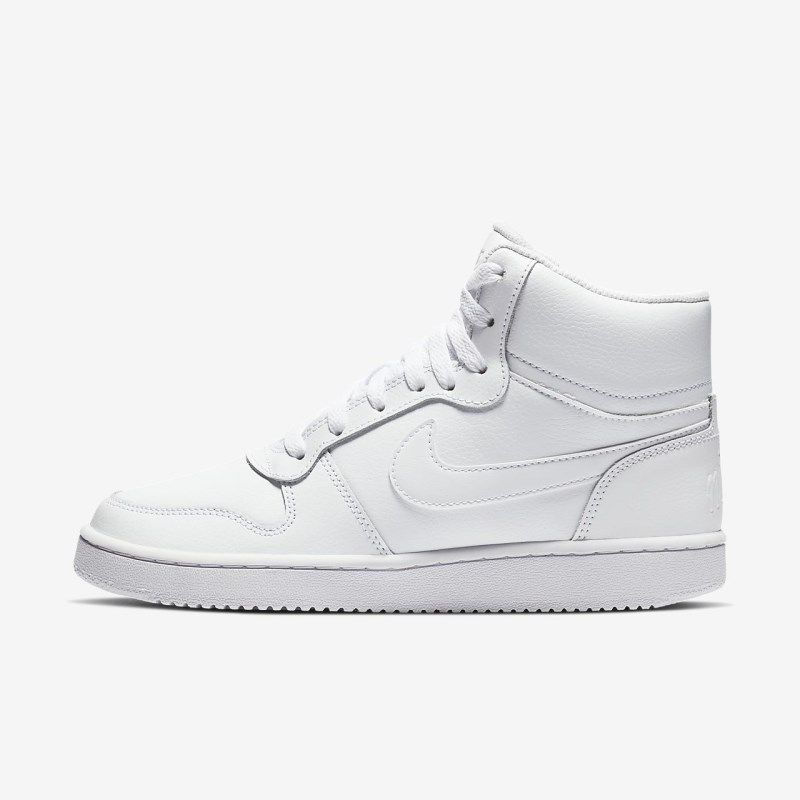 Nike Ebernon Mid Sneakers Dame Hvide | HF9151-127
