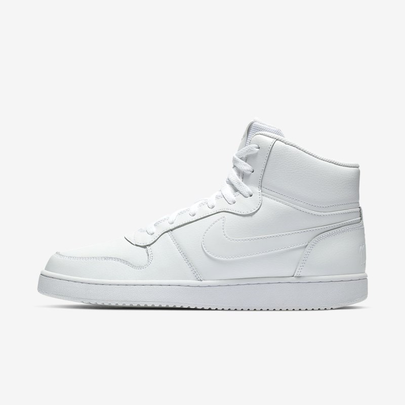 Nike Ebernon Mid Sneakers Herre Hvide | LR4670-686