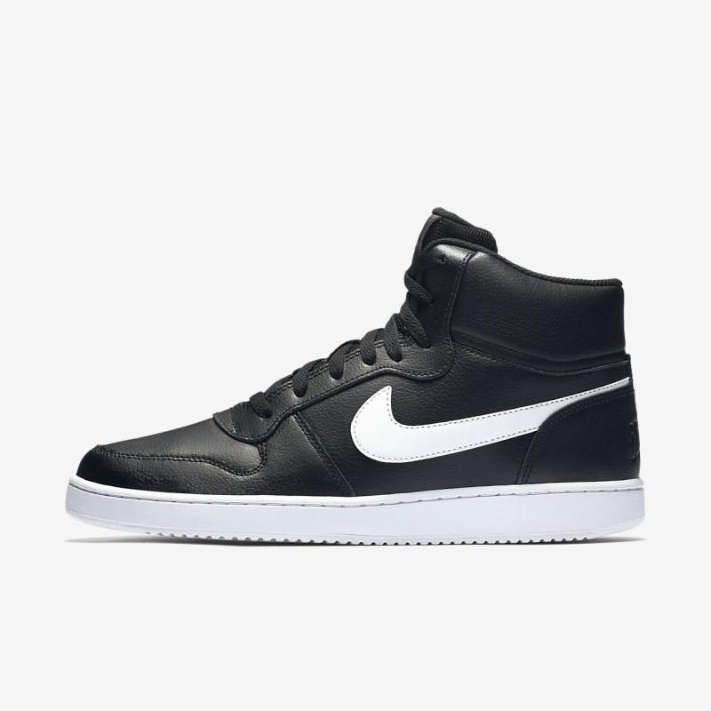Nike Ebernon Mid Sneakers Herre Sort | VO3599-946