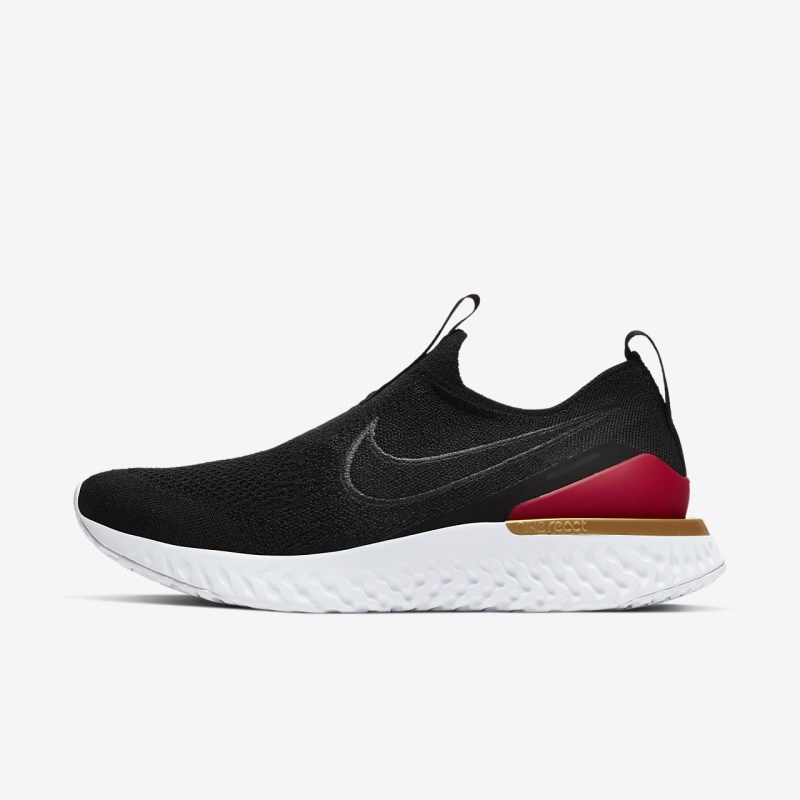Nike Epic Phantom React Flyknit Icon Clash Løbesko Dame Sort | GW8511-165
