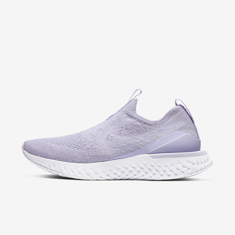Nike Epic Phantom React Flyknit Løbesko Dame Lavendel | HS1966-790