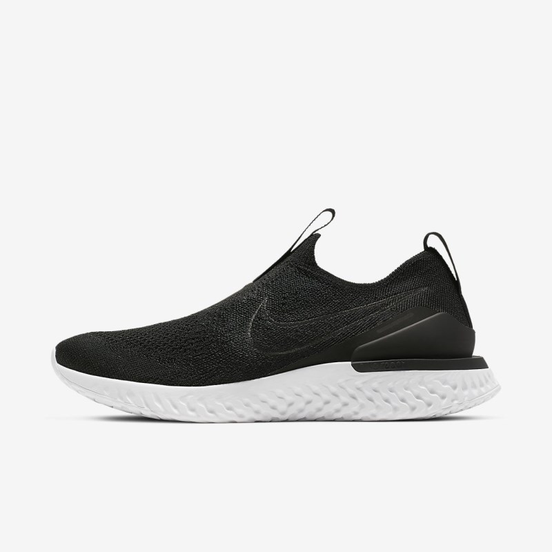 Nike Epic Phantom React Flyknit Løbesko Dame Sort | XT9330-297