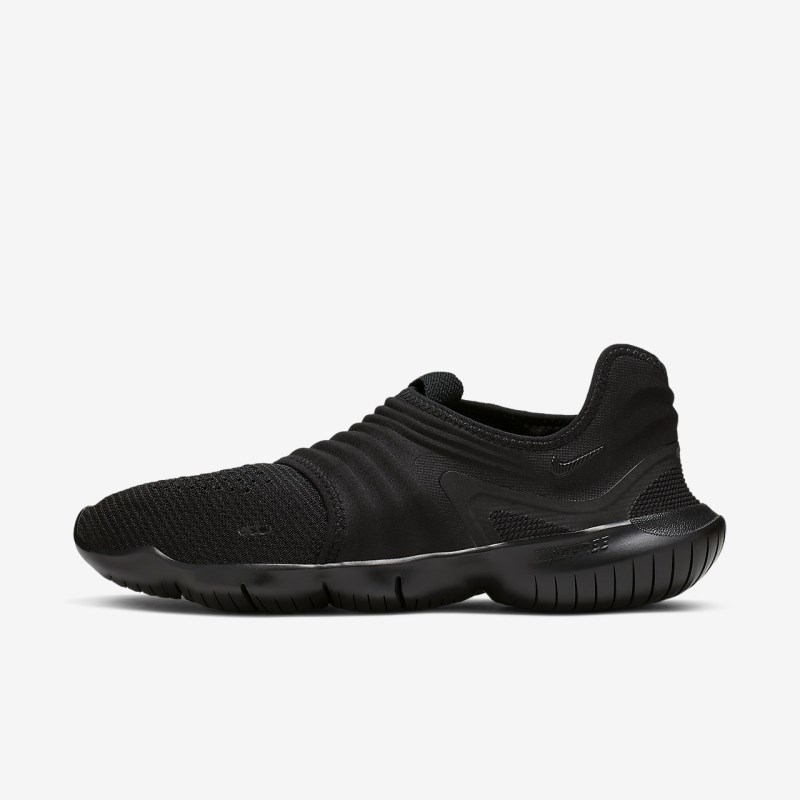 Nike Free RN Flyknit 3.0 Vandresko Herre Sort | UI2552-934