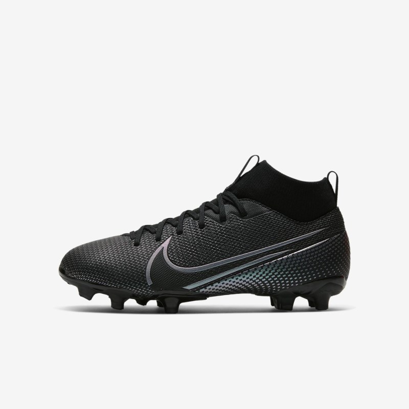 Nike Jr. Mercurial Superfly 7 Academy MG Fodboldsko Børn Sort | MB4461-110