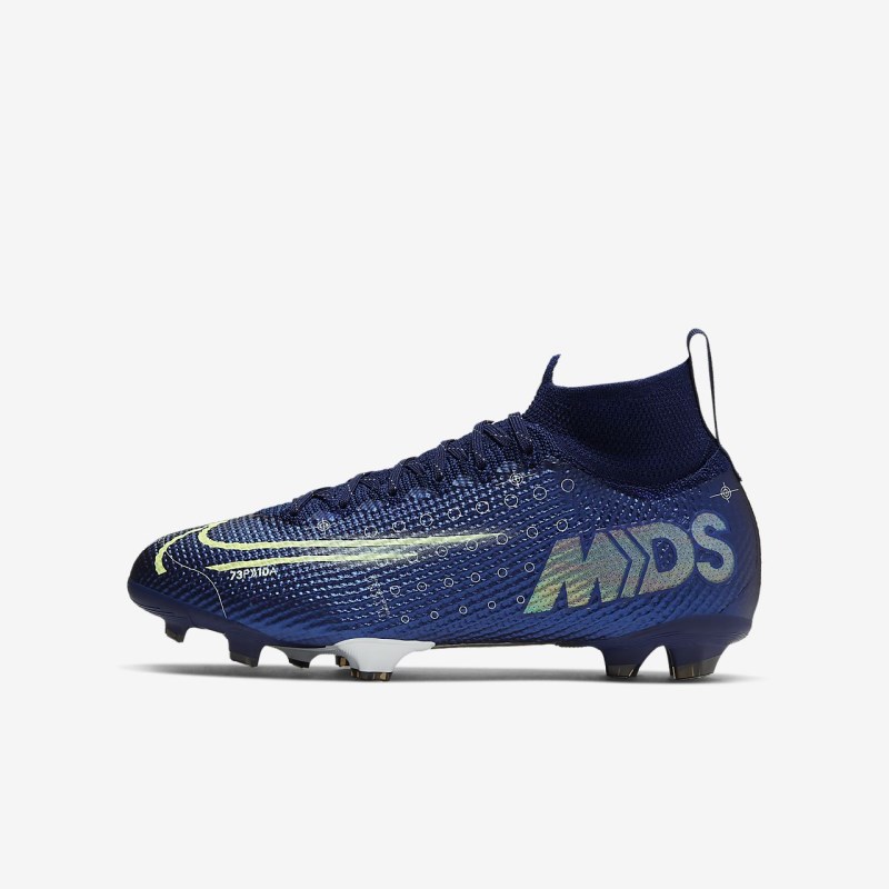 Nike Jr. Mercurial Superfly 7 Elite MDS FG Fodboldsko Børn Blå | IL6740-807