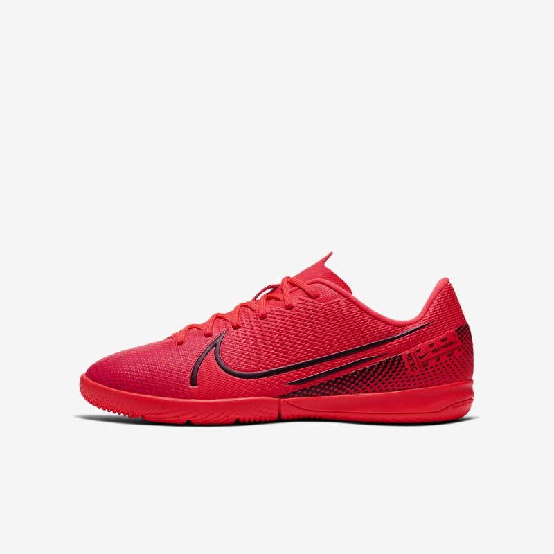 Nike Jr. Mercurial Vapor 13 Academy IC Fodboldsko Børn Rød | XH8995-745
