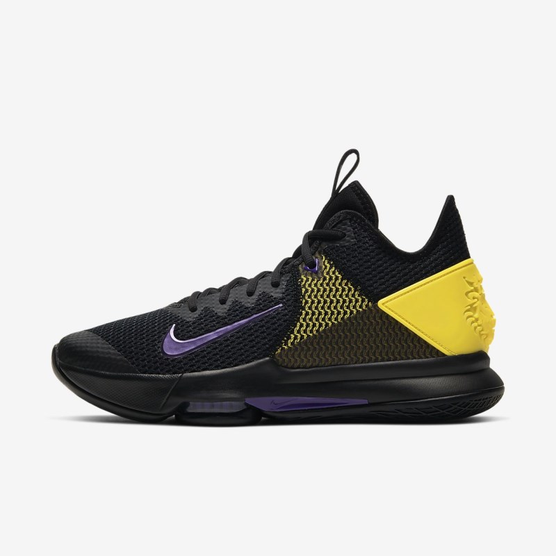 Nike LeBron Witness 4 Basketball Sko Dame Sort | WQ9280-629