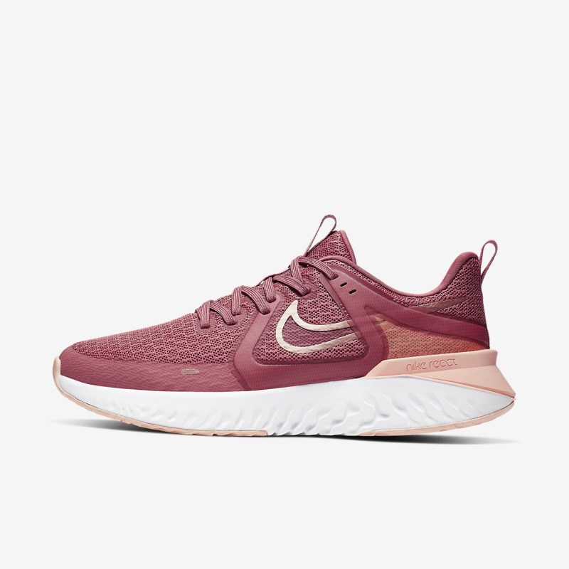 Nike Legend React 2 Løbesko Dame Rød | LF7516-881