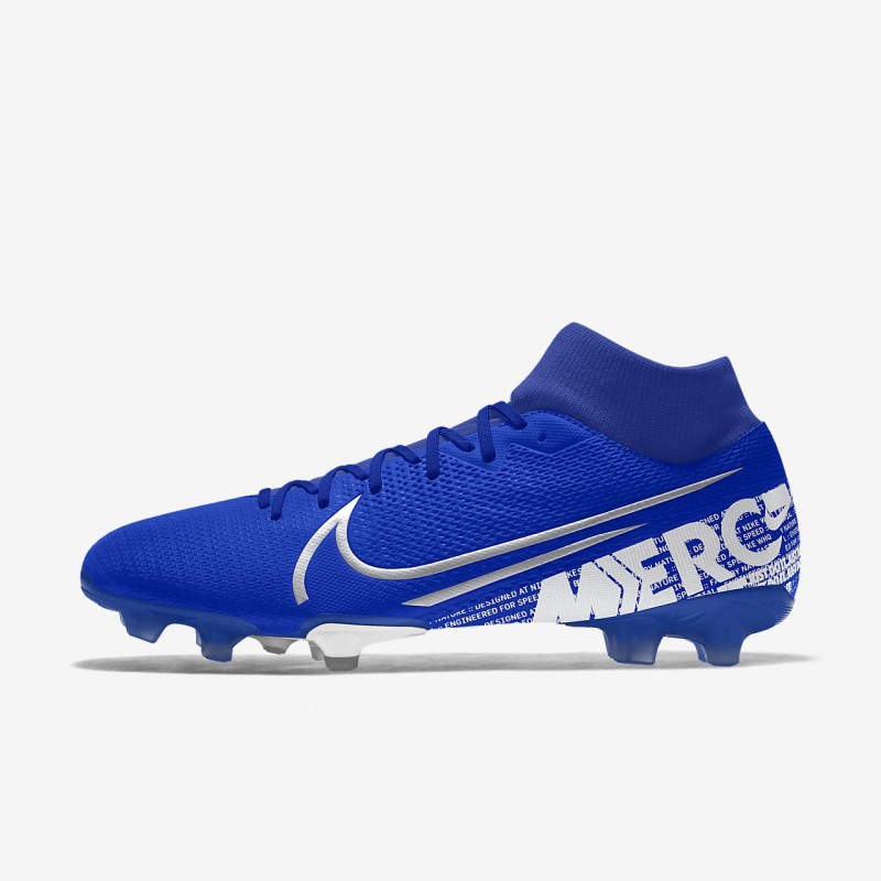 Nike Mercurial Superfly 7 Academy Fodboldsko Dame Blå | GP2978-566
