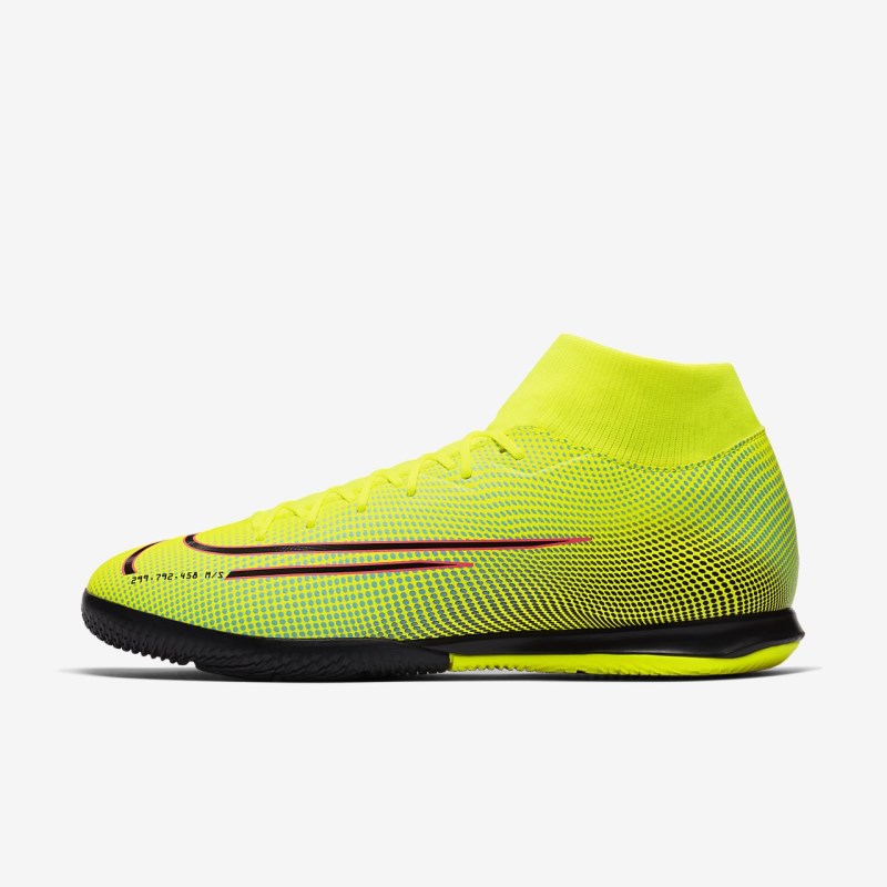 Nike Mercurial Superfly 7 Academy MDS IC Fodboldsko Dame Citron | SS1889-567