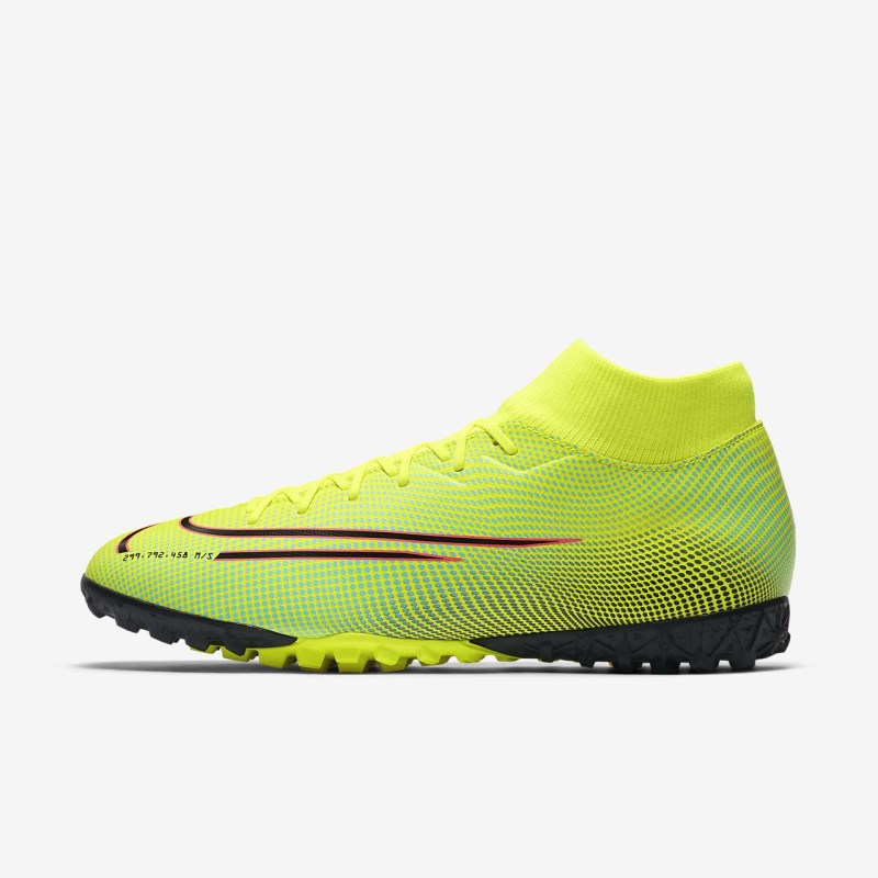 Nike Mercurial Superfly 7 Academy MDS TF Fodboldsko Herre Citron | HM2015-258