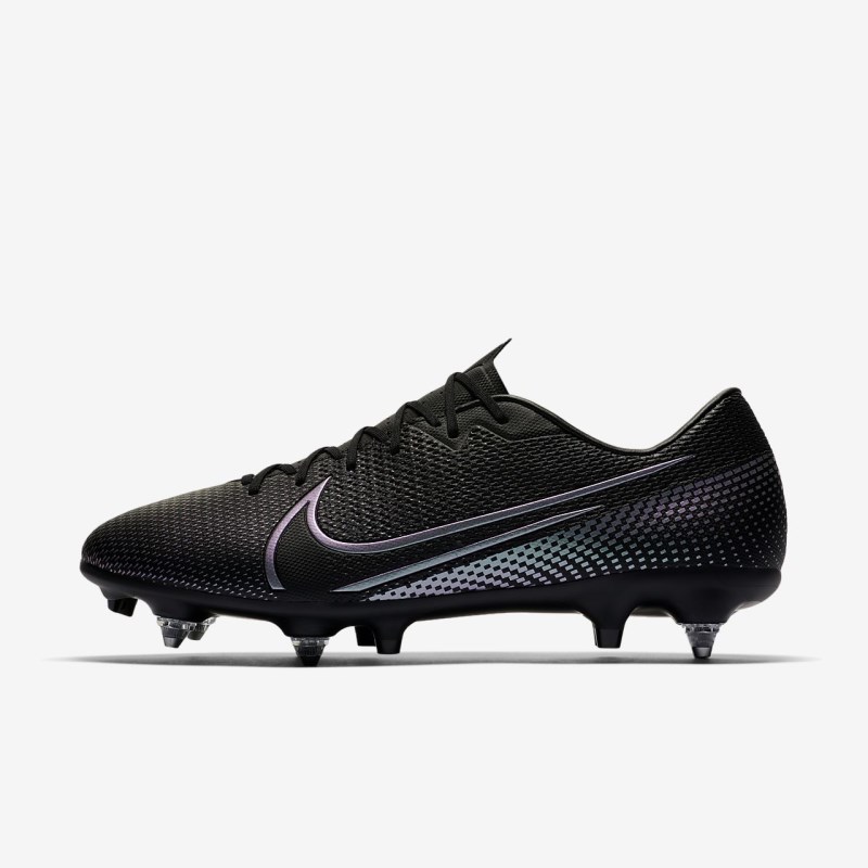Nike Mercurial Vapor 13 Academy SG-PRO Anti-Clog Traction Fodboldsko Dame Sort | SD3359-167