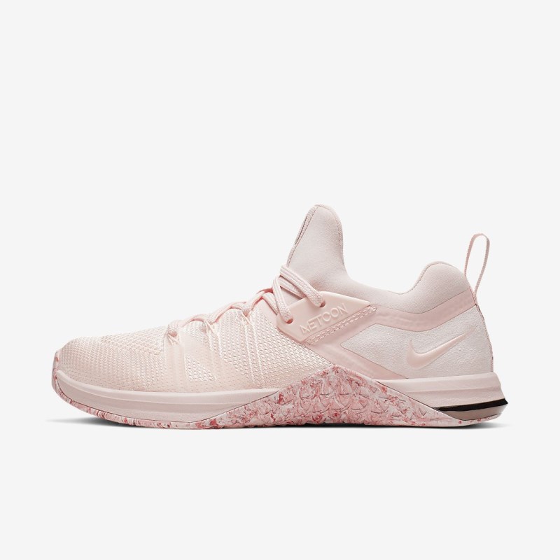 Nike Metcon Flyknit 3 Træningssko Dame Lyserød | BU7259-435