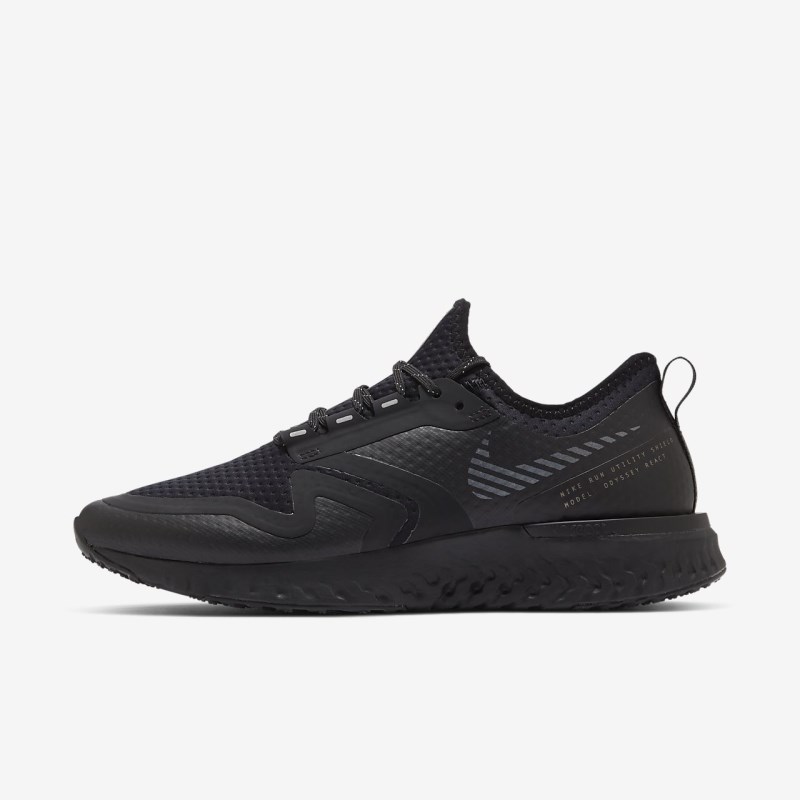Nike Odyssey React Shield 2 Løbesko Dame Sort | LM2724-809