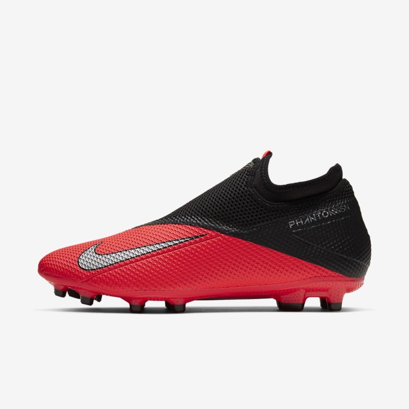 Nike Phantom Vision 2 Academy Dynamic Fit MG Fodboldsko Dame Rød | BU6637-466