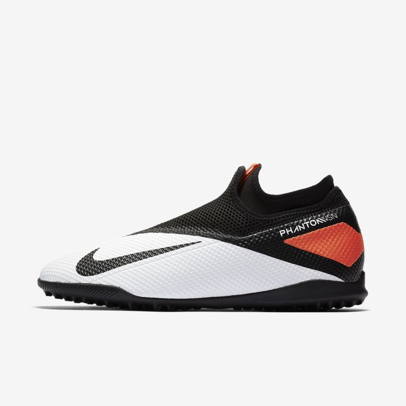 Nike Phantom Vision 2 Academy Dynamic Fit TF Fodboldsko Dame Hvide | CF5744-809