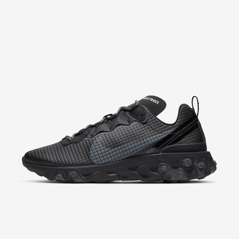 Nike React Element 55 Premium Sneakers Herre Sort | PW2701-549