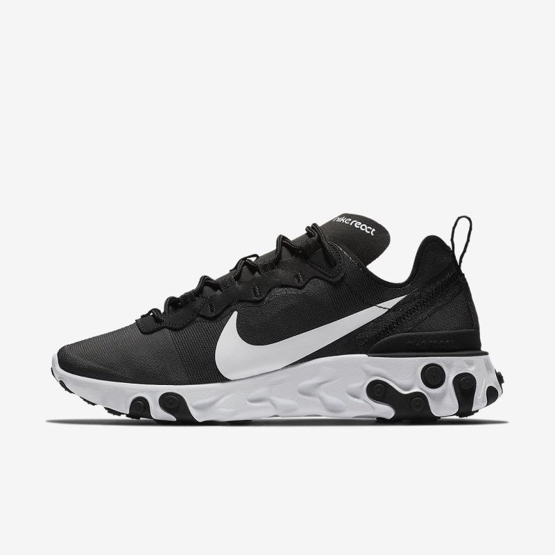 Nike React Element 55 Sneakers Dame Sort | JH8184-731