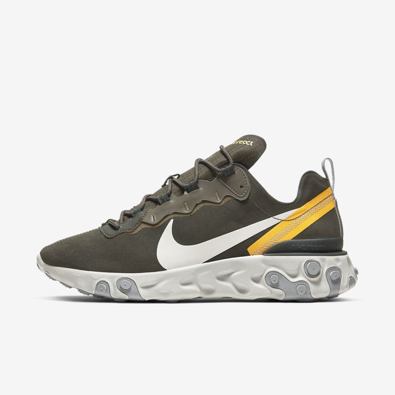 Nike React Element 55 Sneakers Herre Guld | QN0495-060