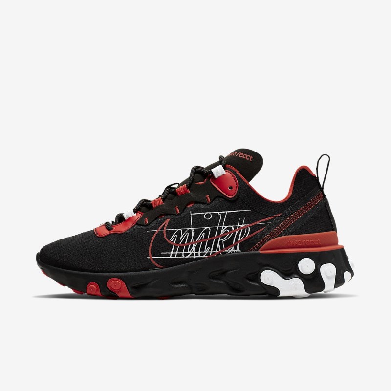 Nike React Element 55 Sneakers Herre Sort | EZ6922-477