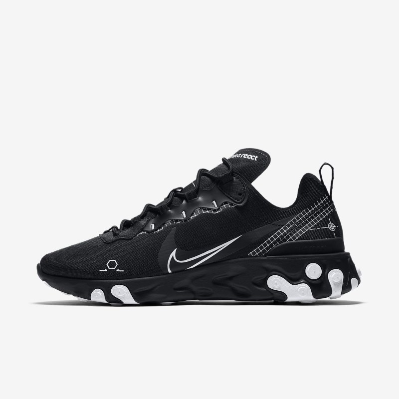 Nike React Element 55 Sneakers Herre Sort | FC4154-605