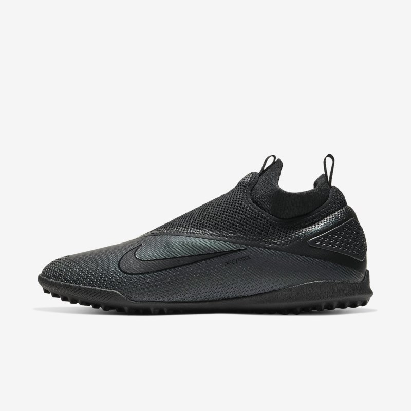 Nike React Phantom Vision 2 Pro Dynamic Fit TF Fodboldsko Herre Sort | IS4621-691