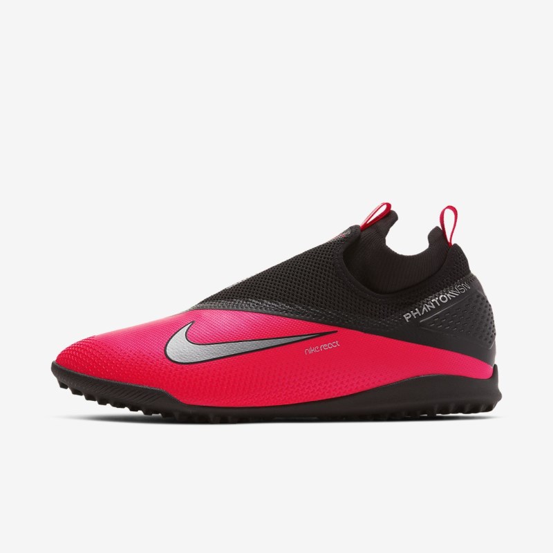 Nike React Phantom Vision 2 Pro Dynamic Fit TF Fodboldsko Herre Rød | SY5214-632