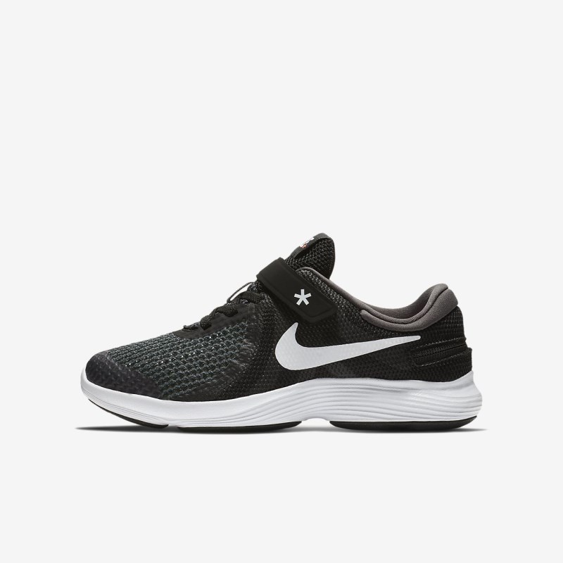 Nike Revolution 4 FlyEase Løbesko Børn Sort | XH2116-113