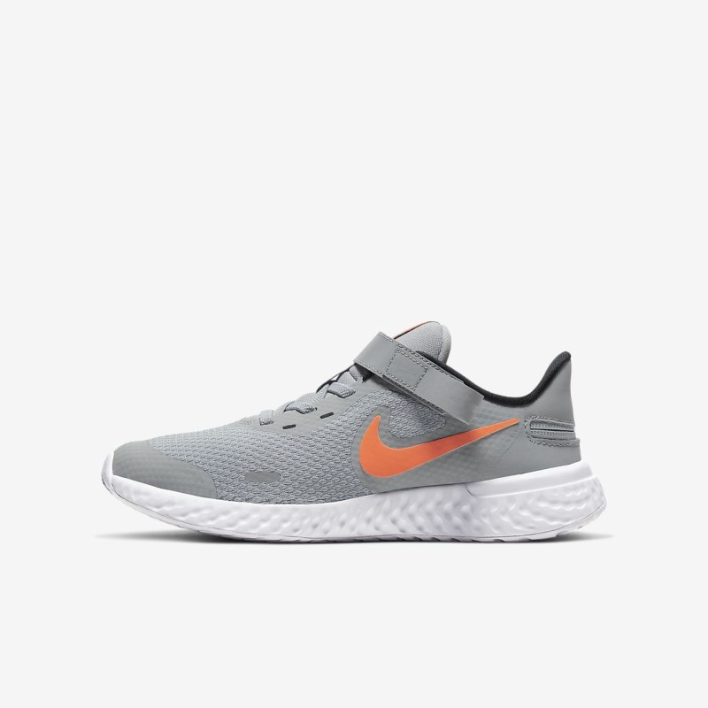 Nike Revolution 5 FlyEase Løbesko Børn LyseGrå | IK6001-570