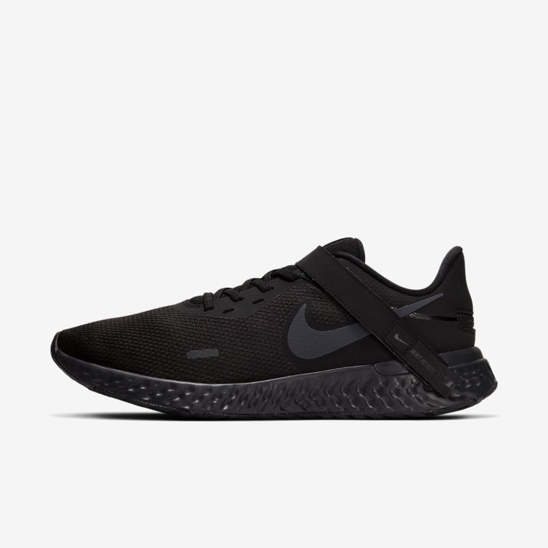 Nike Revolution 5 FlyEase Løbesko Herre Sort | KL9308-407