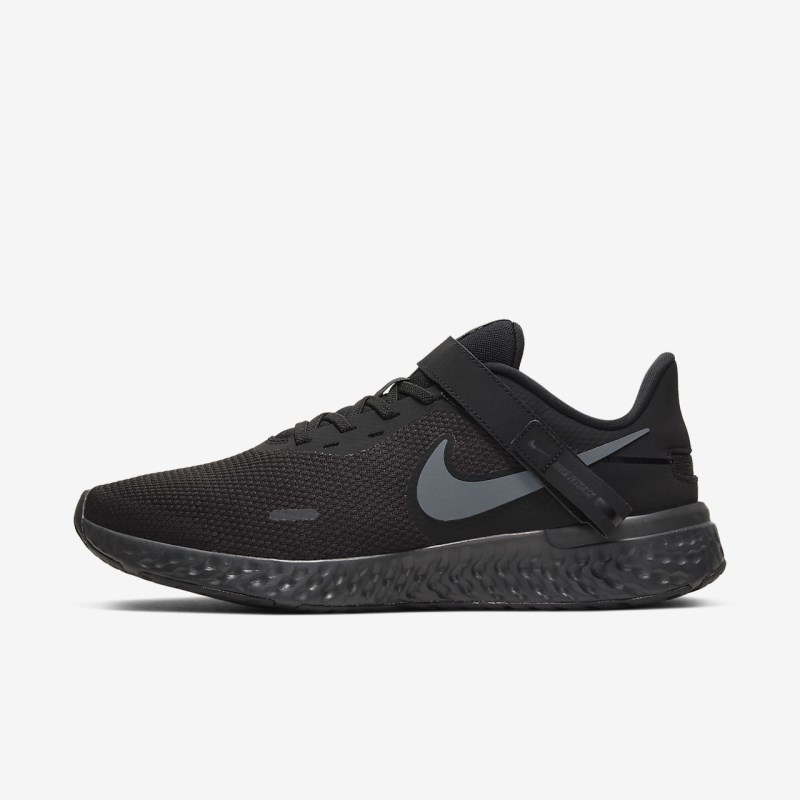 Nike Revolution 5 FlyEase Løbesko Herre Sort | TO3322-461