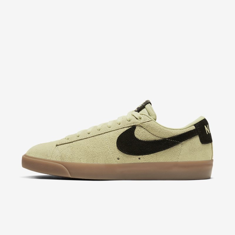 Nike SB Blazer Lav GT Sneakers Herre Olivengrøn | GH4775-786