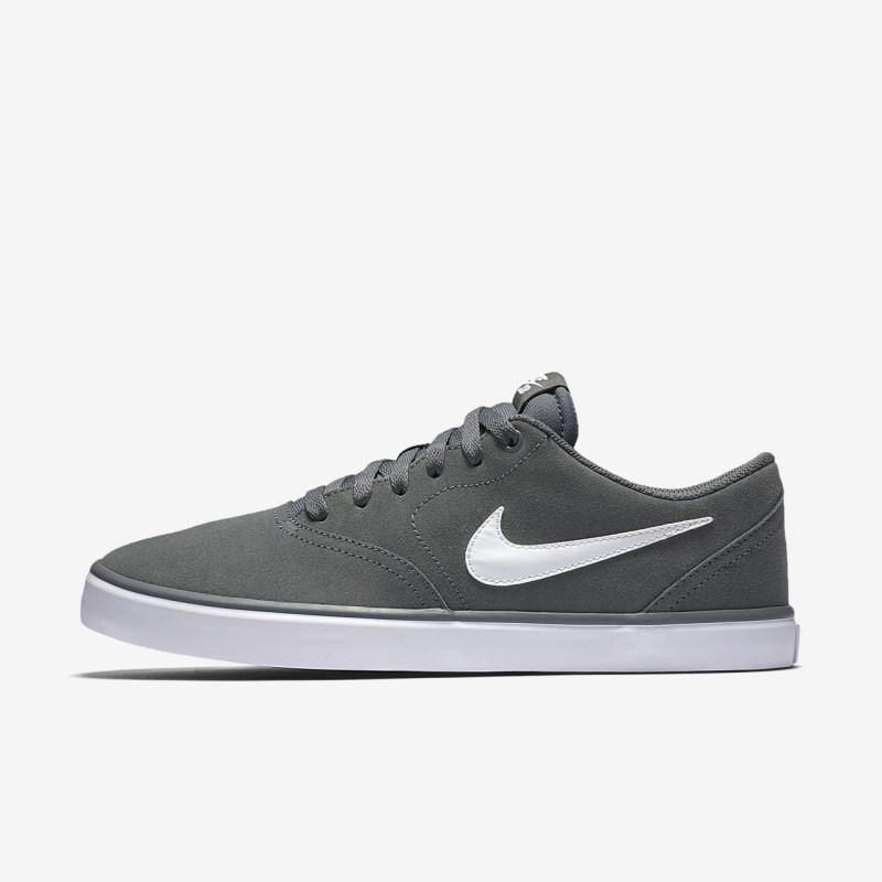 Nike SB Check Solarsoft Sneakers Herre Grå | QY4902-366