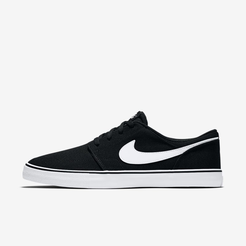 Nike SB Solarsoft Portmore 2 Sneakers Dame Sort | DZ6757-113