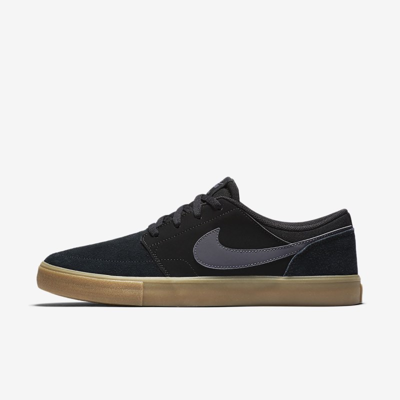 Nike SB Solarsoft Portmore II Skate Sko Herre Sort | IM7659-385