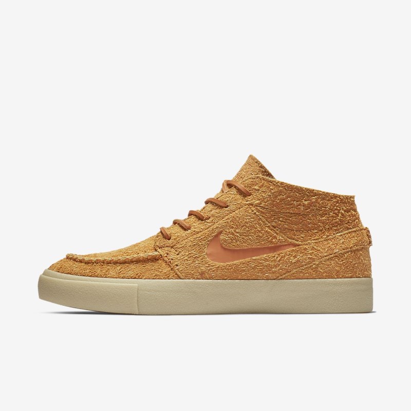 Nike SB Zoom Stefan Janoski Mid Crafted Skate Sko Herre Brune | YE8231-435