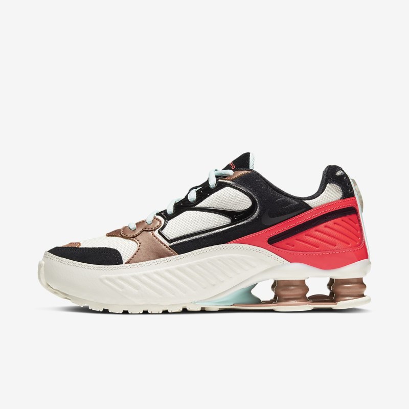Nike Shox Enigma 9000 Sneakers Dame Beige | DX4692-553